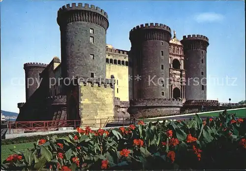 Napoli Neapel Schloss Anjou Kat. Napoli