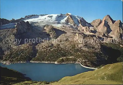 Marmolada Lago Fedaia Kat. Italien