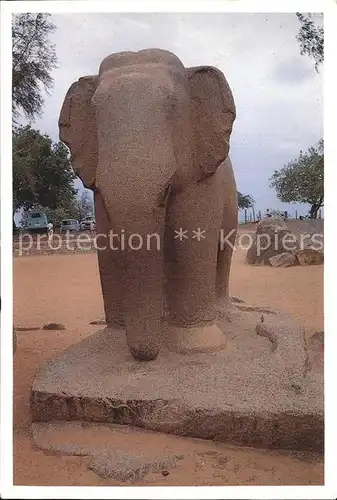 Mahabalipuram Elephant Kat. Indien