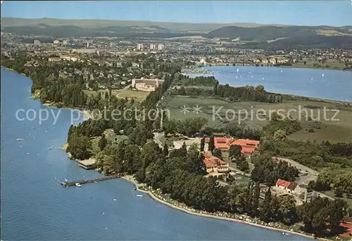 Radolfzell Bodensee Fliegeraufnahme Kurzentrum Mettnau Kat. Radolfzell am Bodensee