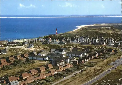 Hoernum Sylt Fliegeraufnahme Amrum Kat. Hoernum (Sylt)