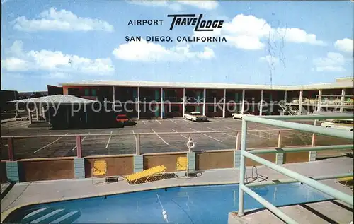 San Diego California Airport Trave Lodge Kat. San Diego