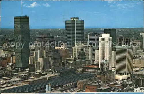 Montreal Quebec Downtown Business District Skyscrapers Kat. Montreal