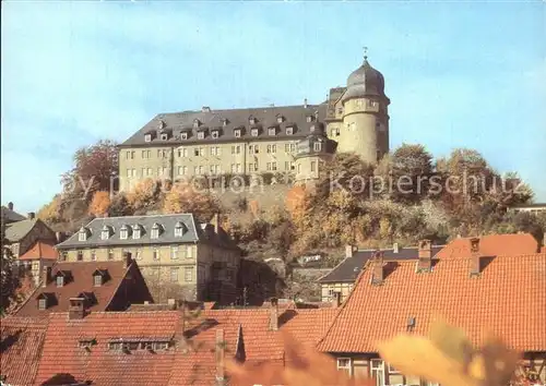 Stolberg Harz Blick zum FDGB Erholungsheim Kat. Stolberg Harz