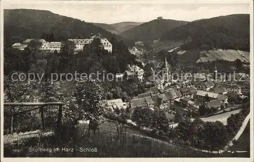 Stolberg Harz Schloss Kat. Stolberg Harz