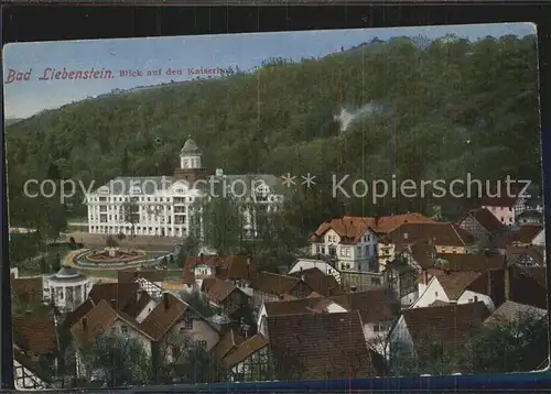 Bad Liebenstein Blick auf den Kaiserhof Kat. Bad Liebenstein