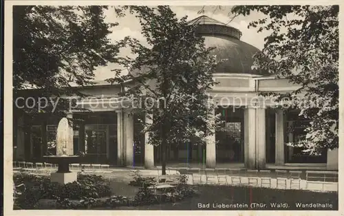 Bad Liebenstein Wandelhalle Kat. Bad Liebenstein