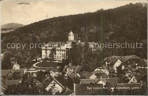 Bad Liebenstein Blick vom Aschenberg Kat. Bad Liebenstein