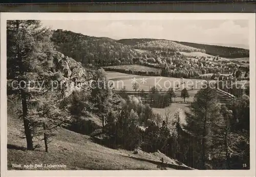 Bad Liebenstein Panorama Kat. Bad Liebenstein