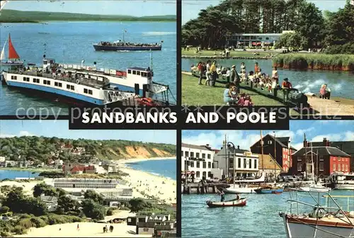 Sandbanks Poole Faehre  Kat. Peninsula Poole