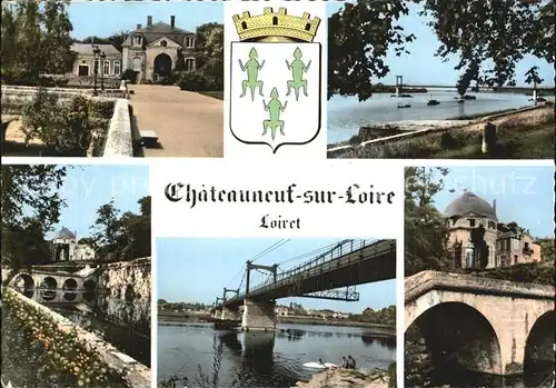 Chateauneuf sur Loire Bruecke  Kat. Chateauneuf sur Loire
