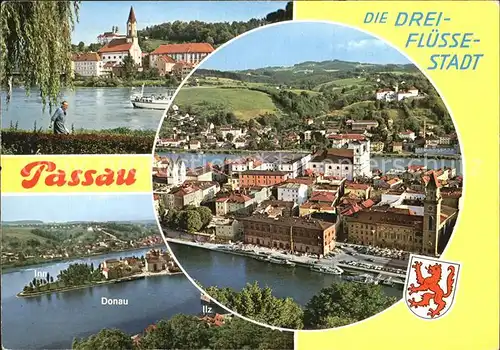 Passau Donau Inn Kat. Passau