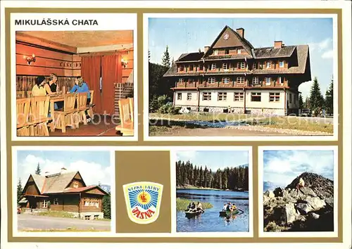 Nizke Tatry Berghotel Mikulasska chata Kat. Slowakische Republik