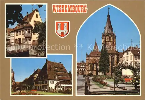 Wissembourg Teilansichten Kat. Wissembourg