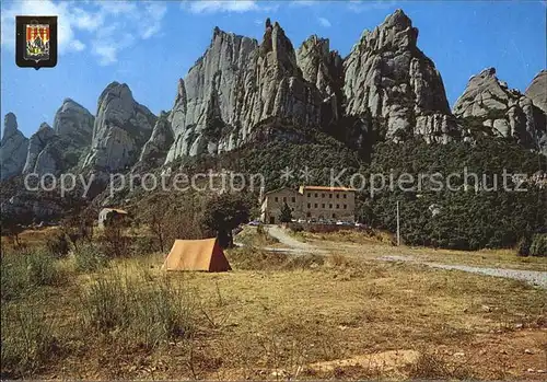 Montserrat Kloster Santa Cecilia Kat. Spanien