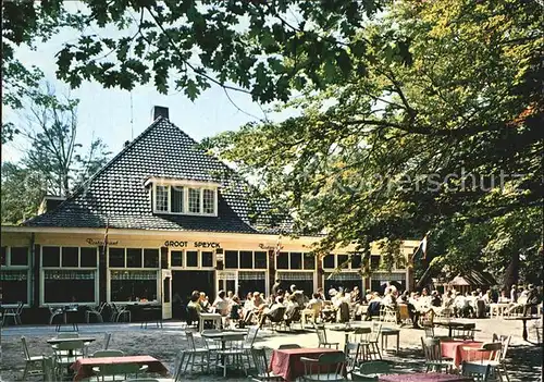 Oisterwijk Nordbrabant Bos Restaurant Speciale Brabantse koffietafel Kat. Oisterwijk