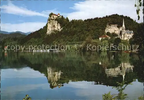Bled Burg und Kirche