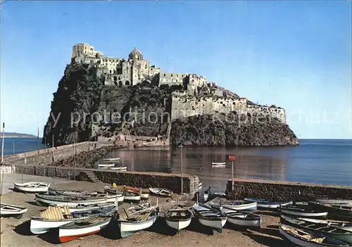 Isola d Ischia Schloss Kat. Golfo di Napoli