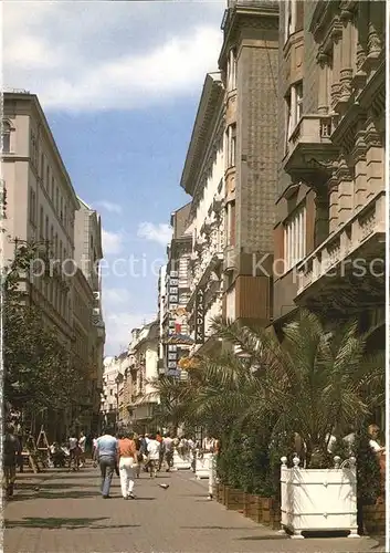 Budapest Vaciststrasse Kat. Budapest