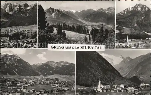 Stubaital Mieders Telfes Fulpmes Neustift Kat. Neustift im Stubaital