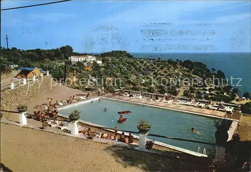 Tossa de Mar Camping Cala Llevado Piscina Kat. Costa Brava