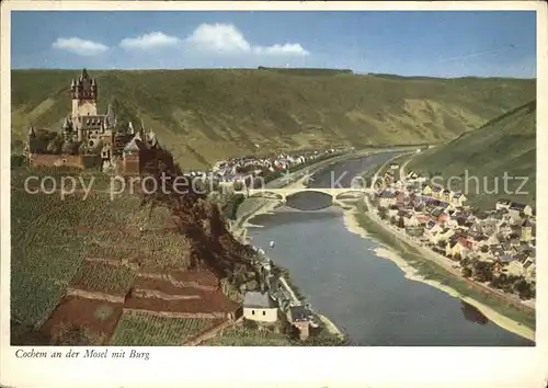 Cochem Mosel Burg  Kat. Cochem