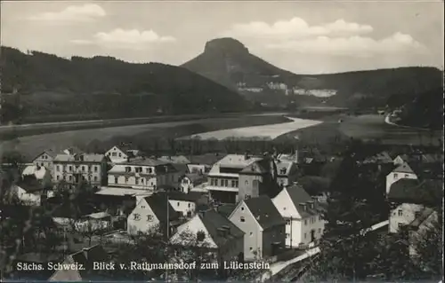 Rathmannsdorf Pirna Rathmanndorf Pirna Lilienstein * / Rathmannsdorf Pirna /Saechsische Schweiz-Osterzgebirge LKR