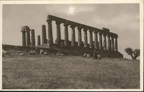 Agrigento Tempio di Giunone Lacina / Agrigento /