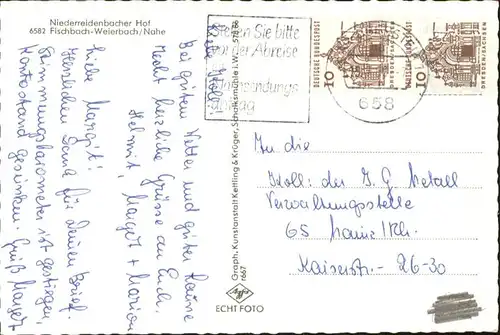 Weierbach Idar-Oberstein Niederreidenbacher Hof / Idar-Oberstein /Birkenfeld LKR
