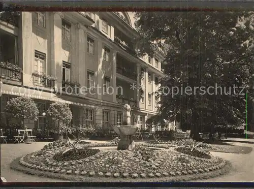 Bad Liebenstein Partie im Kurgarten Kat. Bad Liebenstein