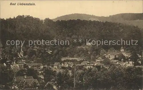 Bad Liebenstein Panorama Kat. Bad Liebenstein