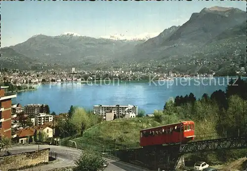 Lugano Lago di Lugano Funicolare del San Salvatore