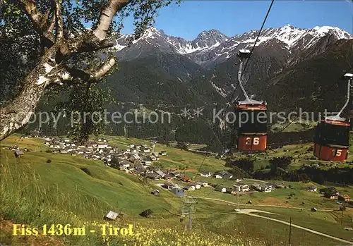 Fiss Tirol Seilbahn Kat. Fiss