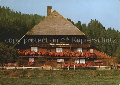 Aha Schluchsee Vesperstube Unterkrummenhof Kat. Schluchsee