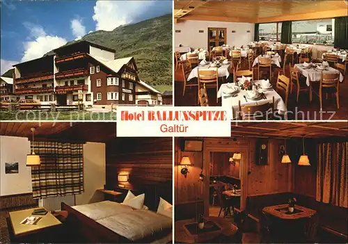 Galtuer Tirol Hotel Ballunspitze Kat. Galtuer