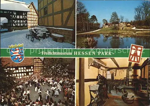 Neu Anspach Freilichtmuseum Hessenpark Kat. Neu Anspach
