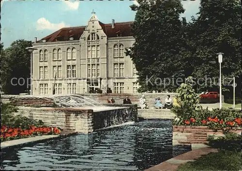 Bad Hamm Sorauer Brunnen mit Kurhaus Kat. Hamm