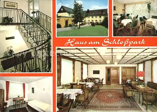 Bad Berleburg Haus am Schlosspark Hotel Kat. Bad Berleburg