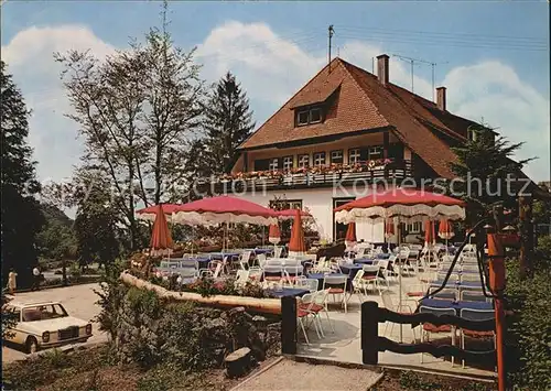 Sasbachwalden Weinstuben Zum Alde Gott Restaurant Kat. Sasbachwalden