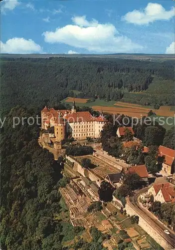 Langenburg Wuerttemberg Fliegeraufnahme mit Schloss Kat. Langenburg