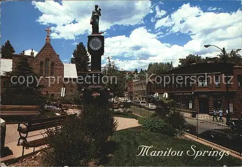 Manitou Springs Kirche Kat. Manitou Springs