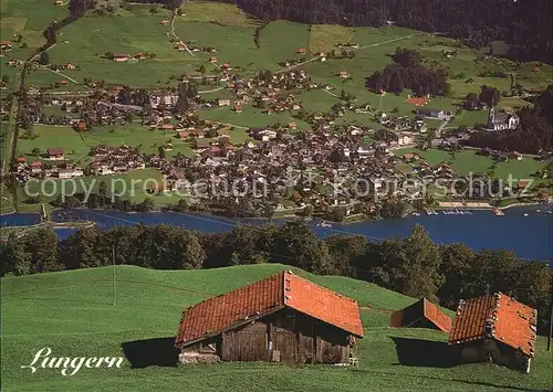 Lungern Stadtansicht Kat. Lungern