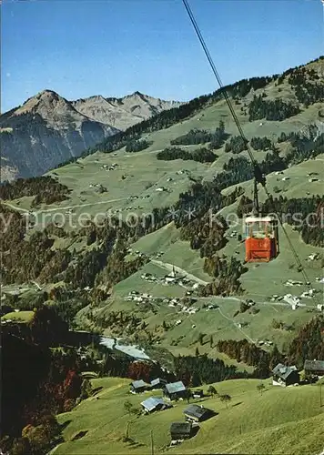 Sonntag Stein Seilbahn Gr Walsertal Kat. Fontanella