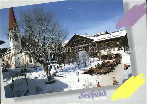 Seefeld Tirol Dorfplatz Kat. Seefeld in Tirol