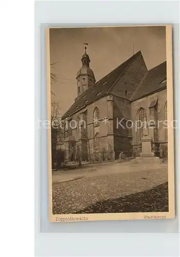 Dippoldiswalde Osterzgebirge Stadtkirche Kat. Dippoldiswalde