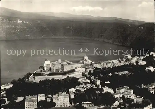 Castel Gandolfo Latium Fliegeraufnahme Kat. 