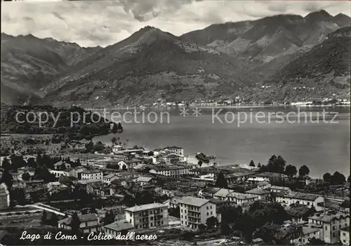 Lago di Como Fliegeraufnahme Kat. Italien