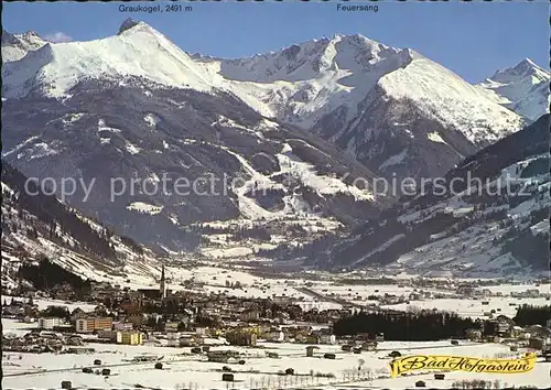 Bad Hofgastein Graukogel Feuersanag  Kat. Bad Hofgastein