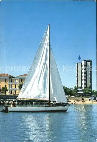 Pesaro Hotel Lido Segelboot  Kat. Pesaro