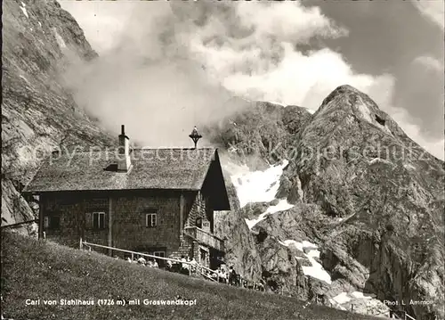 Carl von Stahl Haus Graswandkopf  Kat. Torrener Joch